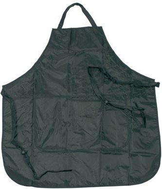 Comair Färbeschürze schwarz mit 2 Taschen