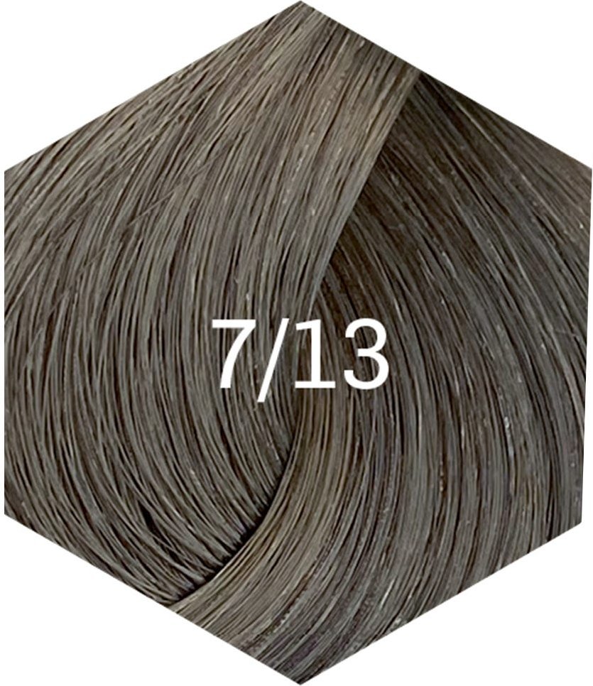 Lakmé Permanente Haarfarbe Collage 7/13 Mittelblond Asch-Gold Beige 60 ml