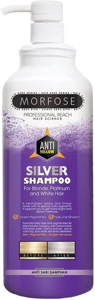 Morfose No Yellow Silber Shampoo 1000 ml