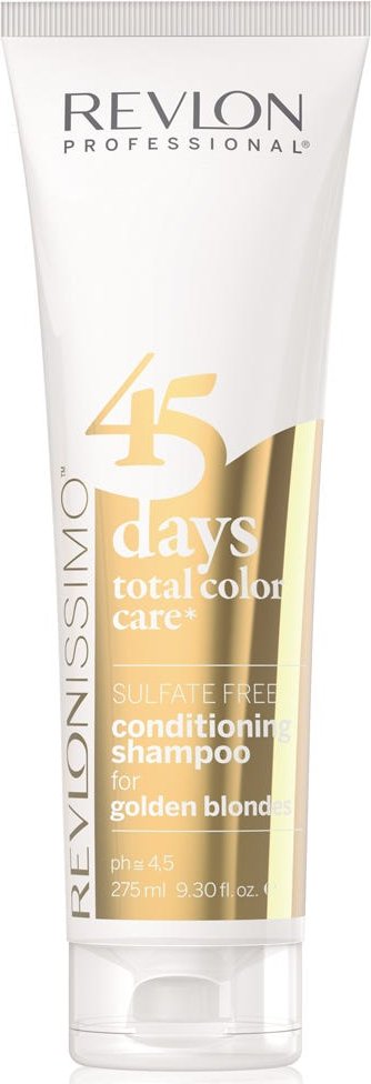 Revlon Revlonissimo 45 Days Golden Blondes 2 in 1 Shampoo & Conditioner 275 ml