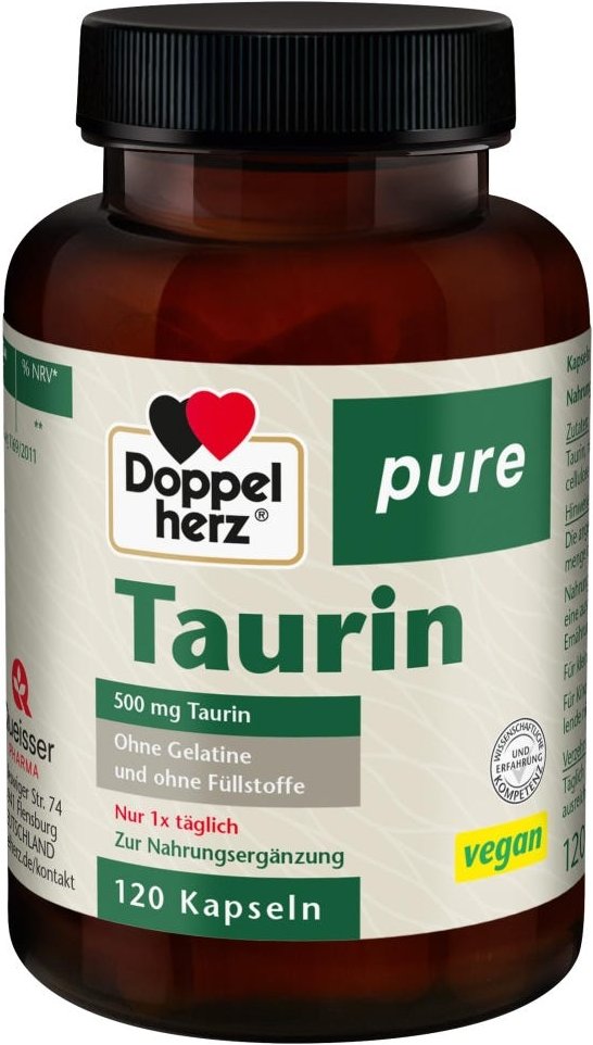 Doppelherz Pure Taurin 500 mg 120 Stück