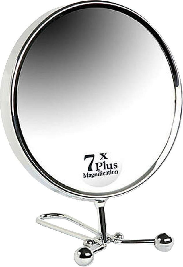 Canal Hand- und Stellspiegel 7-fach Vergrößerung Ø 15 cm