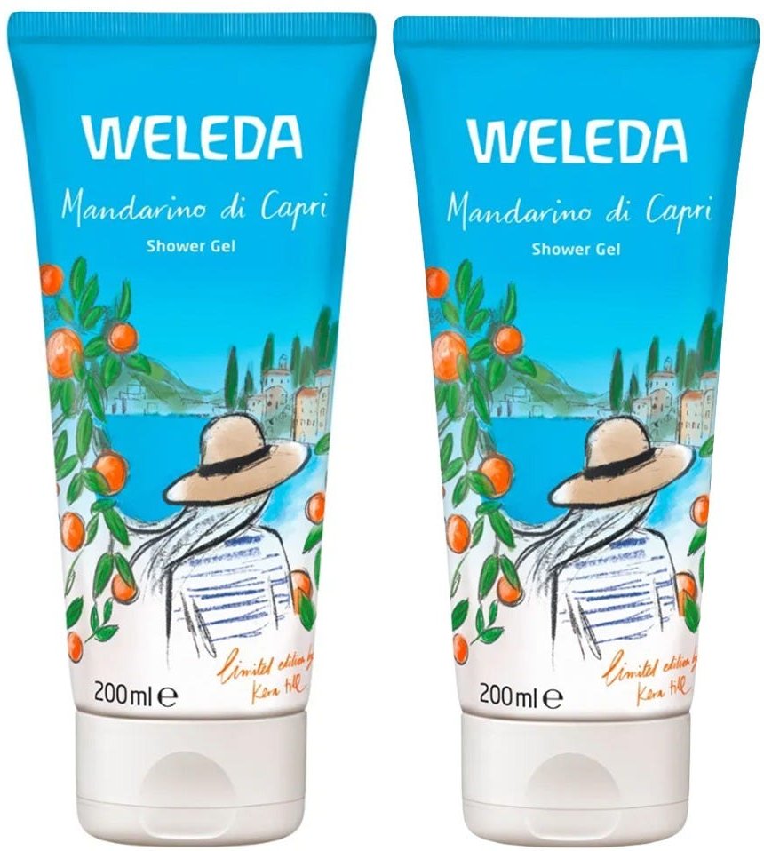 WELEDA Mandarino di Capri Duschgel Duo 2x200 ml