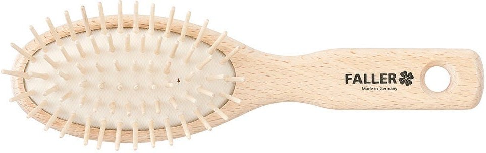 Faller Haarbürste kleiner Griff Holzstifte