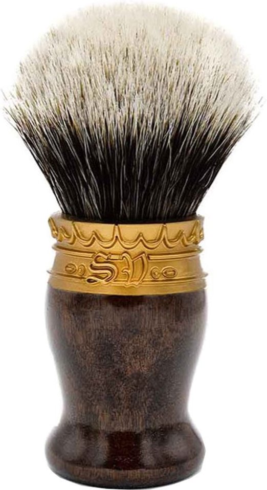Saponificio Varesino Shaving Brush - Pewter / Imbuia handle