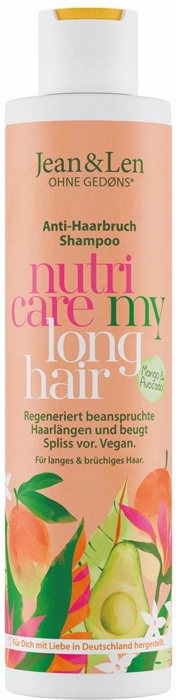 Jean & Len Nutri Care Shampoo Mango & Avocado 300 ml