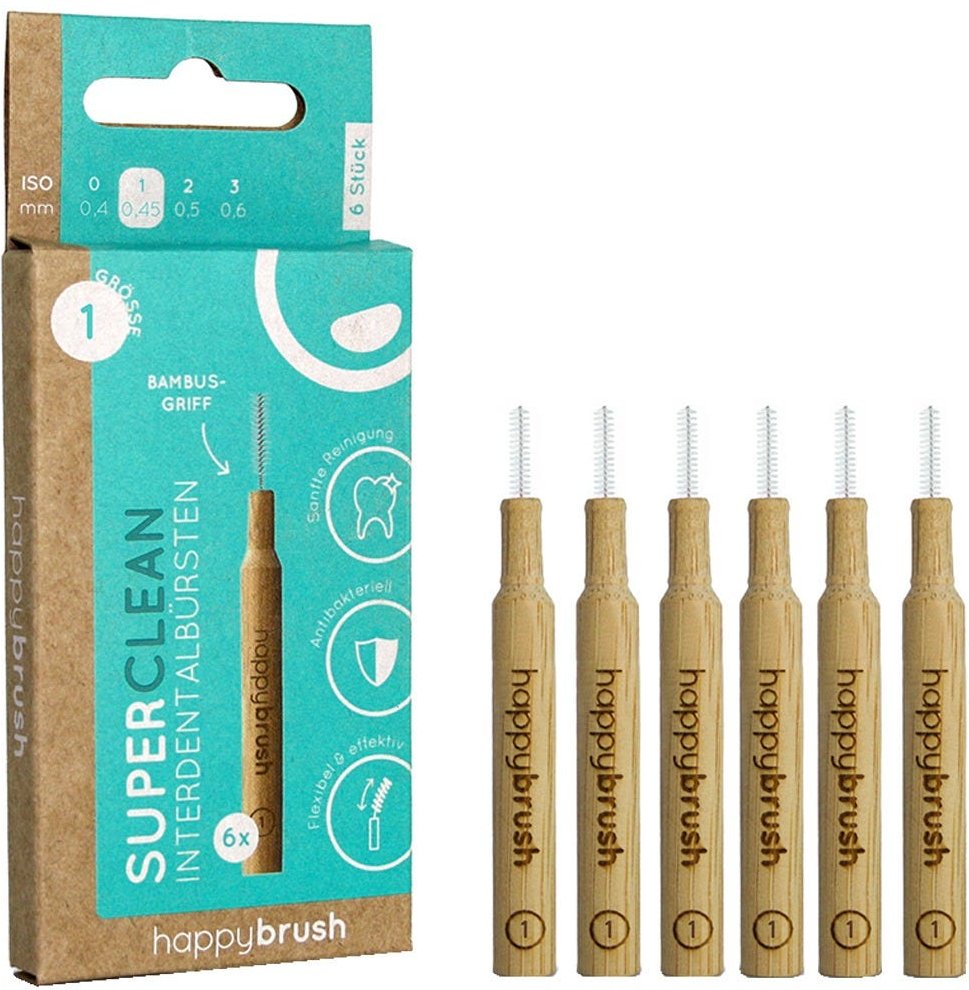 Happybrush Interdentalbürsten ISO 1