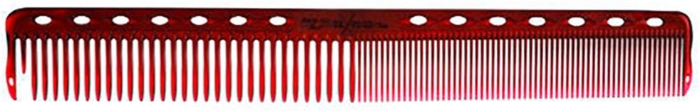 Y.S. Park Schneidekamm Nr. 339 LIGHT transparent red