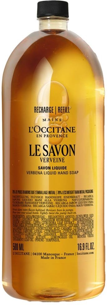 L'Occitane Karité Confort Shea Verbene Flüssigseife Nachfüllpackung 500 ml