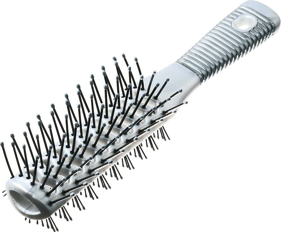 Comair Tunnelventbürste doppelseitig silbergrau