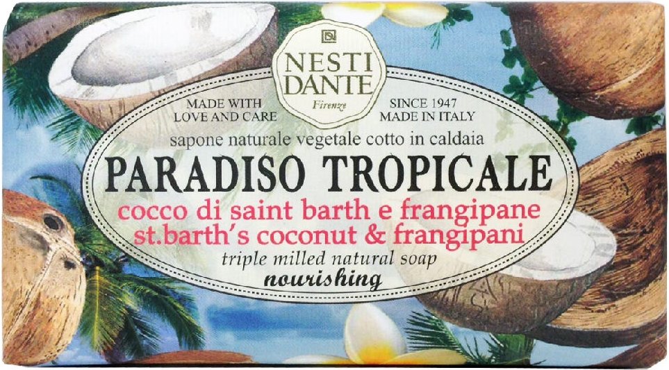 Nesti Dante Paradiso Tropicale St. Barth Coconut & Frangipane 250 g