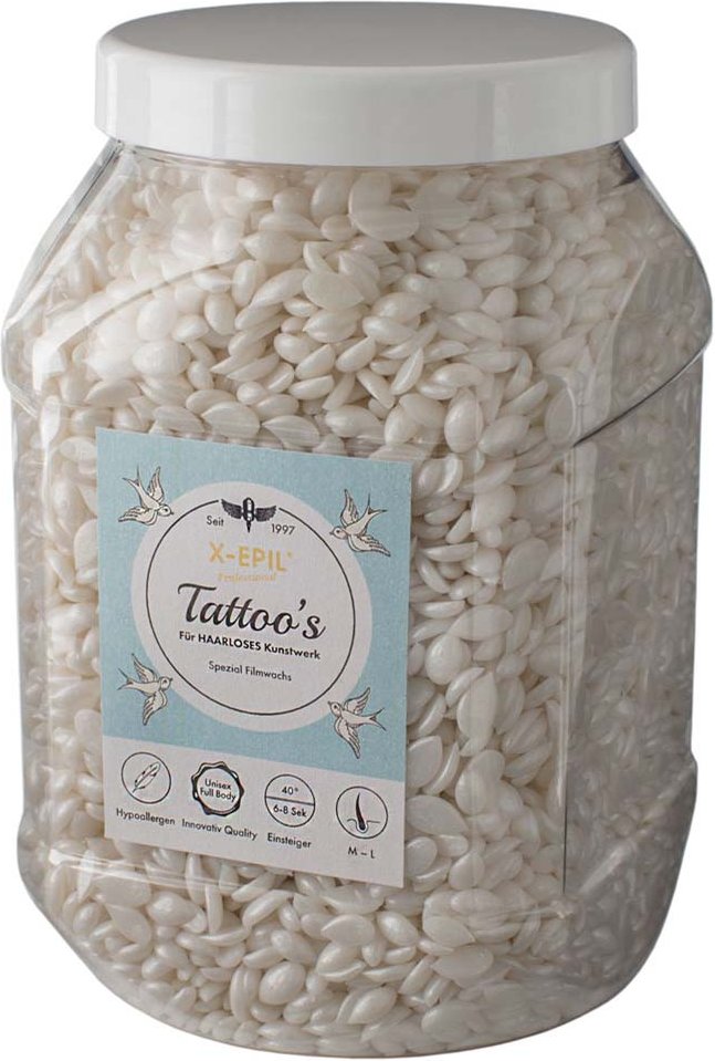X-EPIL Filmwachs Tattoo´s Dose 1200 g