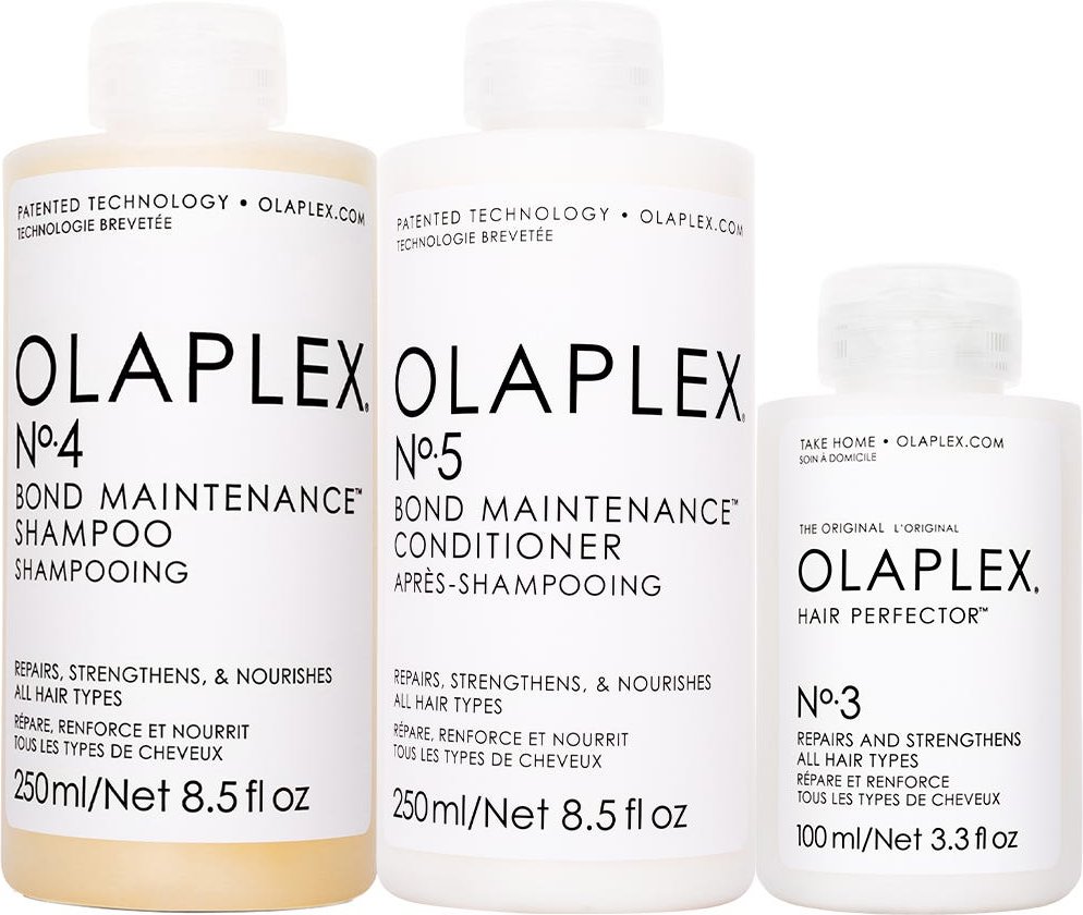 Olaplex Bond Maintenance Olaplex Pflegetrio No.3 + No.4 + No.5