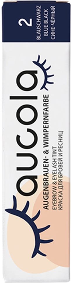 aucola Augenbrauen- & Wimpernfarbe 2 blauschwarz 15 ml
