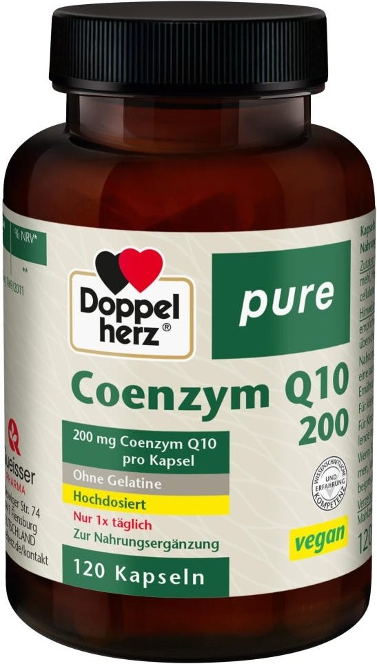 Doppelherz Pure Coenzym Q10 200 mg 120 Stück