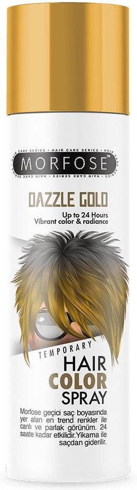 Morfose Mech Hair Color Spray Dazzle Gold 150 ml