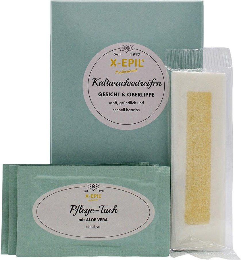 X-EPIL Kaltwachs Enthaarungsstreifen 12 Stück