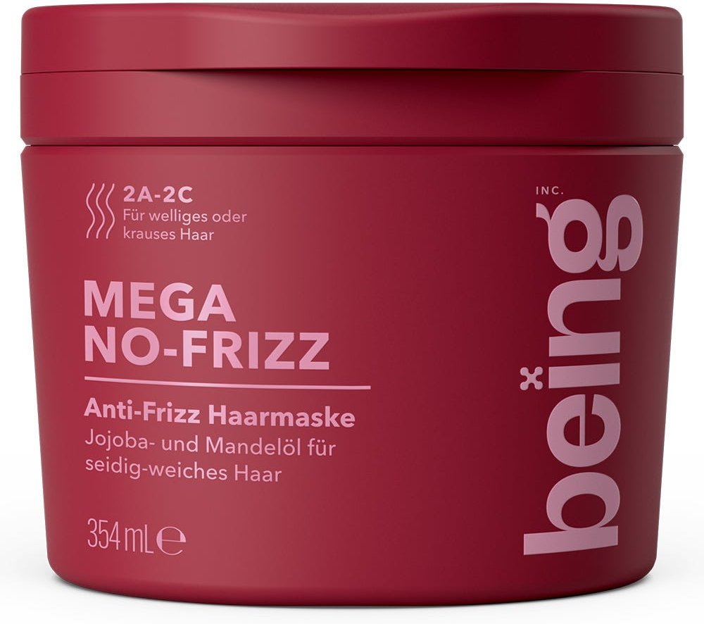 being MEGA NO-FRIZZ Anti-Frizz Haarmaske 354 ml