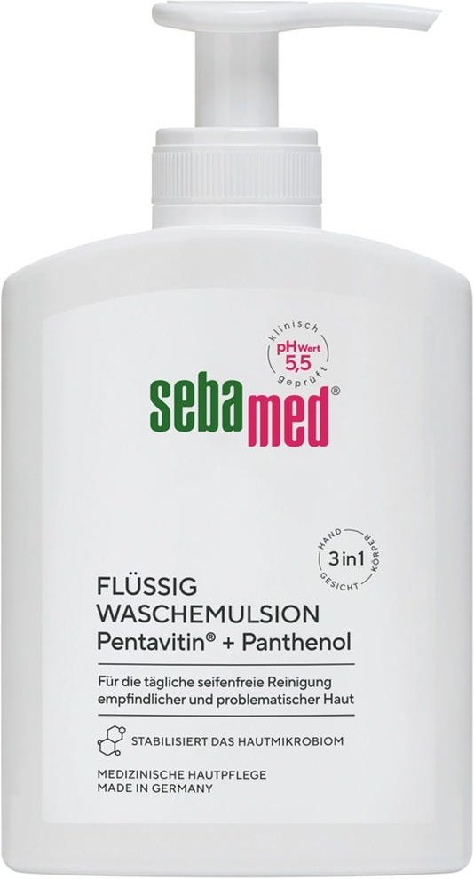 sebamed Flüssig Wasch-Emulsion mit Spender 200 ml