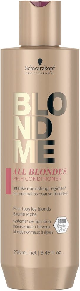 Schwarzkopf Blondme All Blondes Rich Conditioner 250 ml