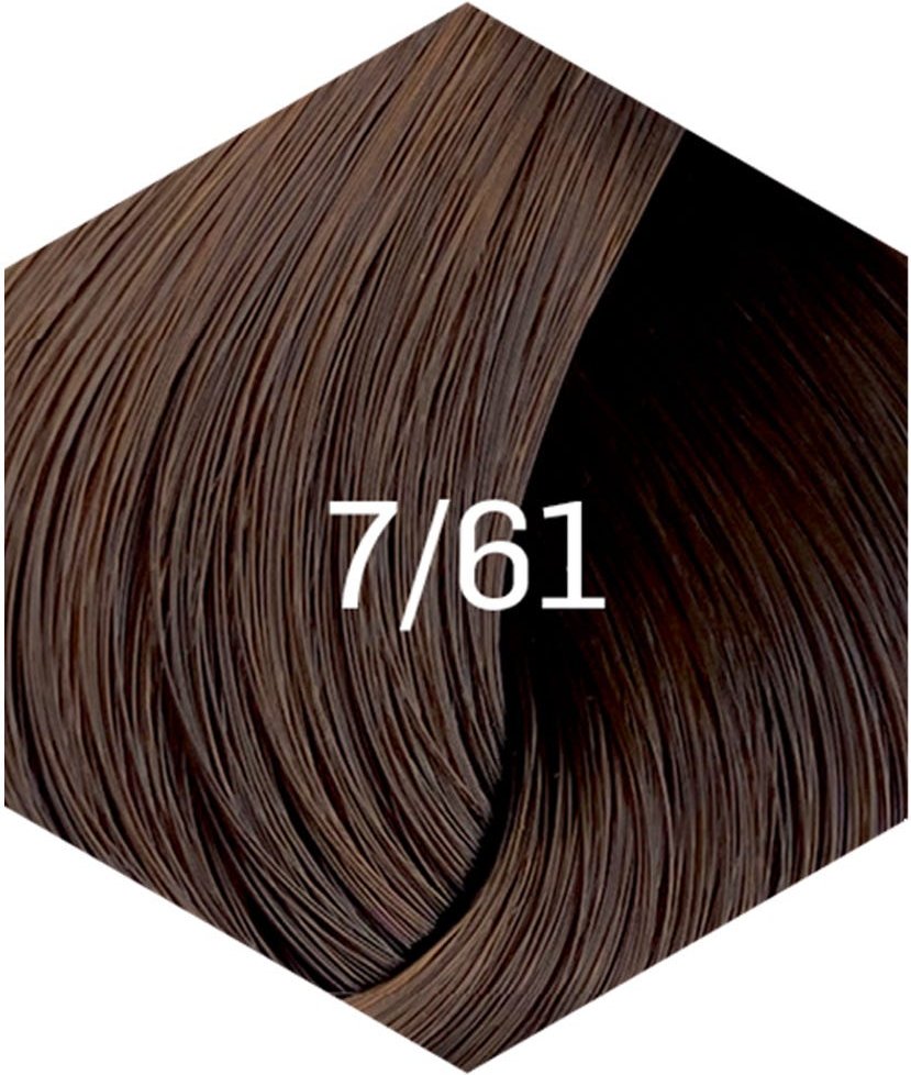 Lakmé Permanente Haarfarbe Collage 7/61 Mittelblond Kastanienbraun Asch 60 ml