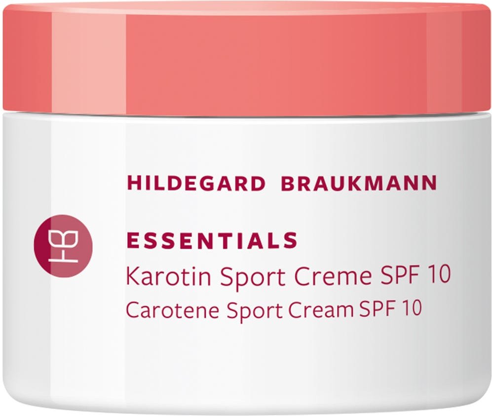 Hildegard Braukmann Essentials Karotin Sport Creme SPF 10, 50 ml
