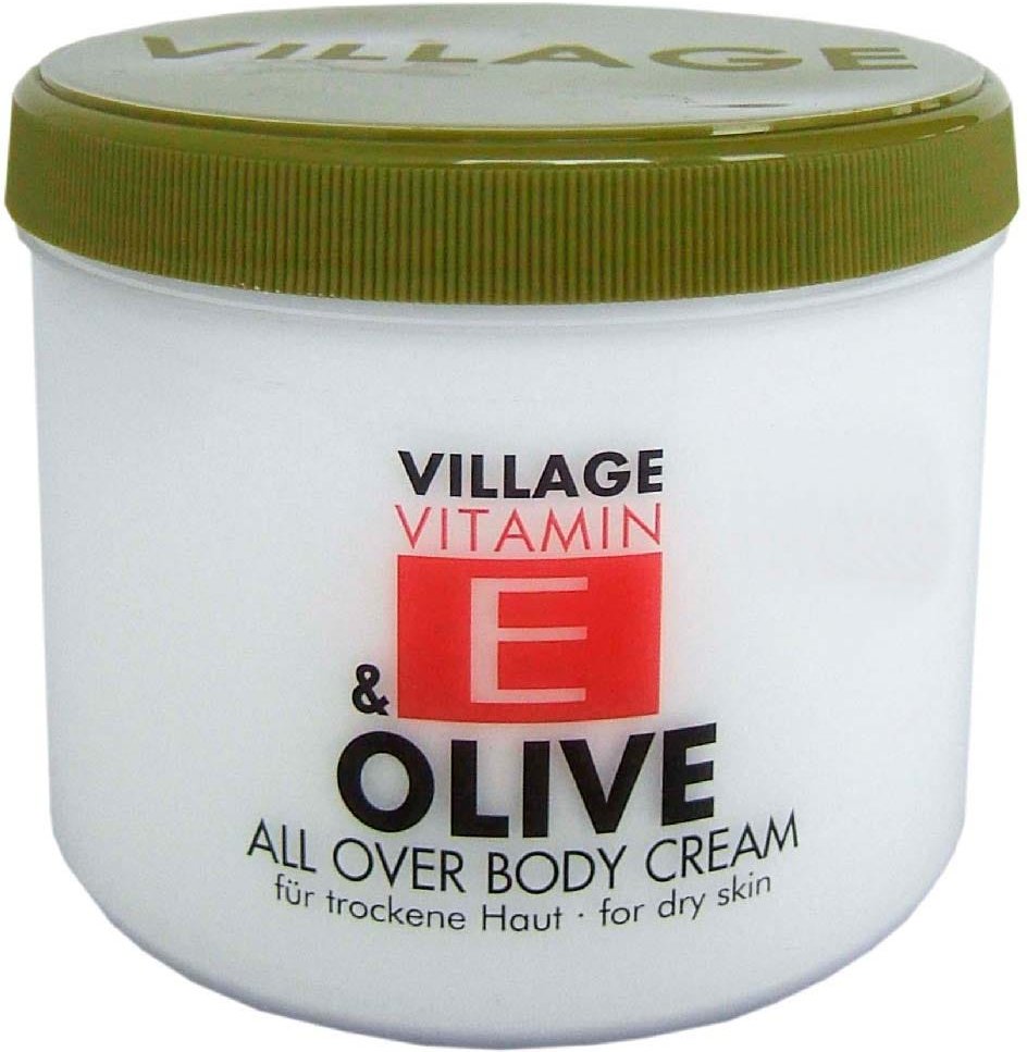 Village Vitamin E & Olive Bodycream 500 ml
