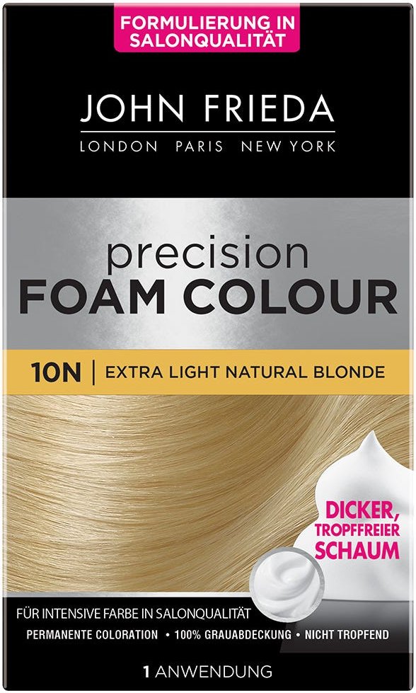 John Frieda Precision Foam Colour 10N Extra Light Natural Blonde