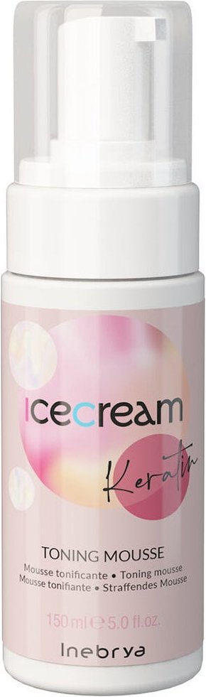 Inebrya Ice Cream Keratin Toning Mousse 150 ml