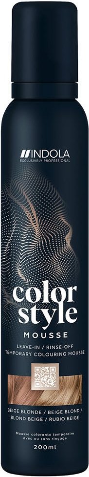 INDOLA Color Style Mousse Perl Beige 200 ml