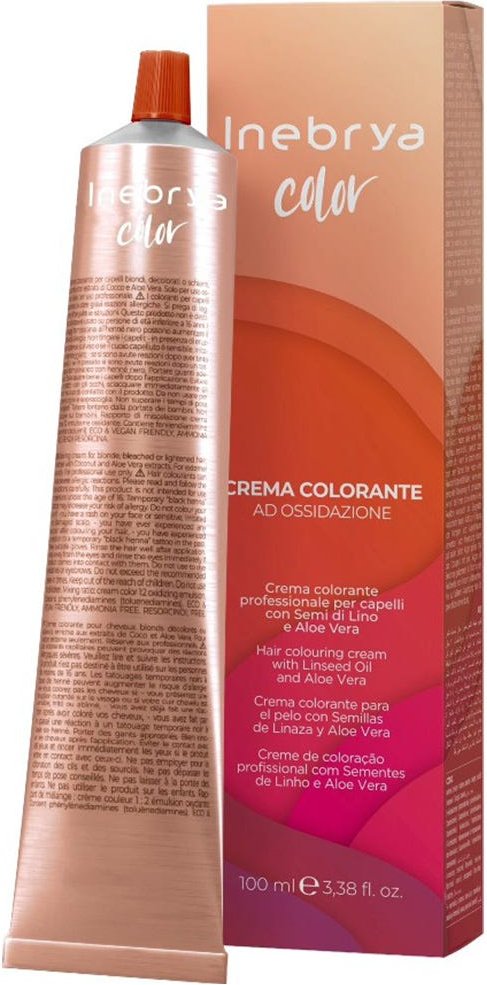 Inebrya Color 3/10 dunkelbraun indigo blau 100 ml