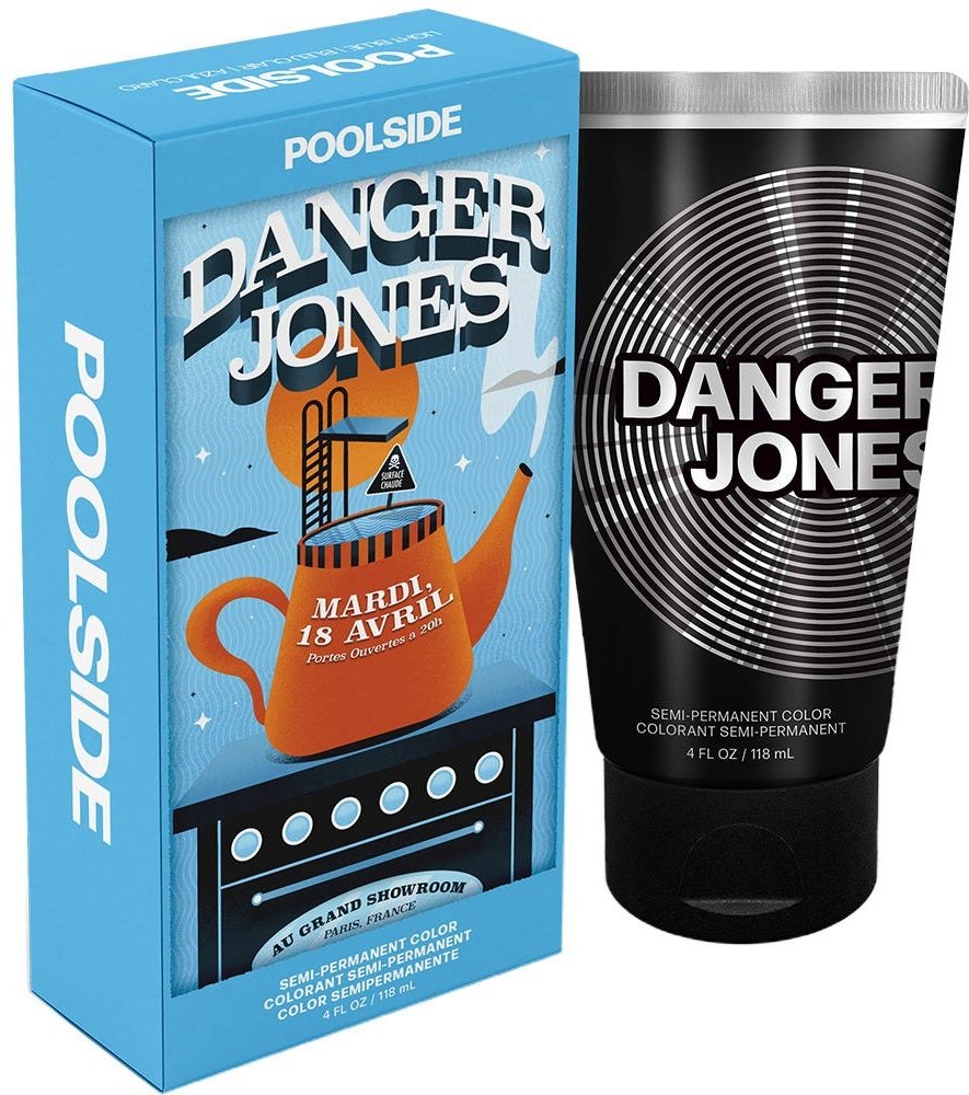 Danger Jones Haarfarbe Poolside - Light Blue 118 ml