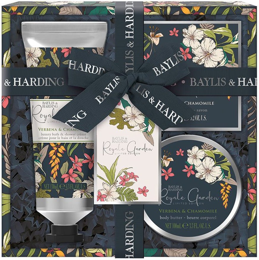 Baylis & Harding Royale Garden Luxury Bathing Essentials 3 Piece Gift Set