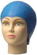 Comair Strähnenhaube Latex, blau