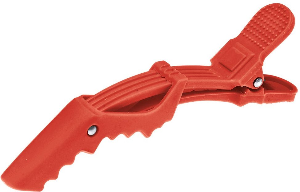 Efalock Shark-Clip Soft rot 6 Stück