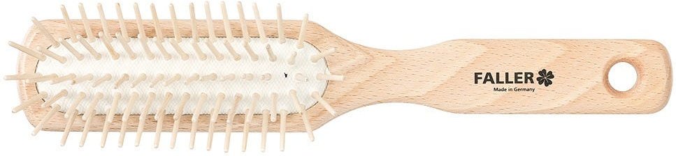 Faller Haarbürste schmaler Griff Holzstifte