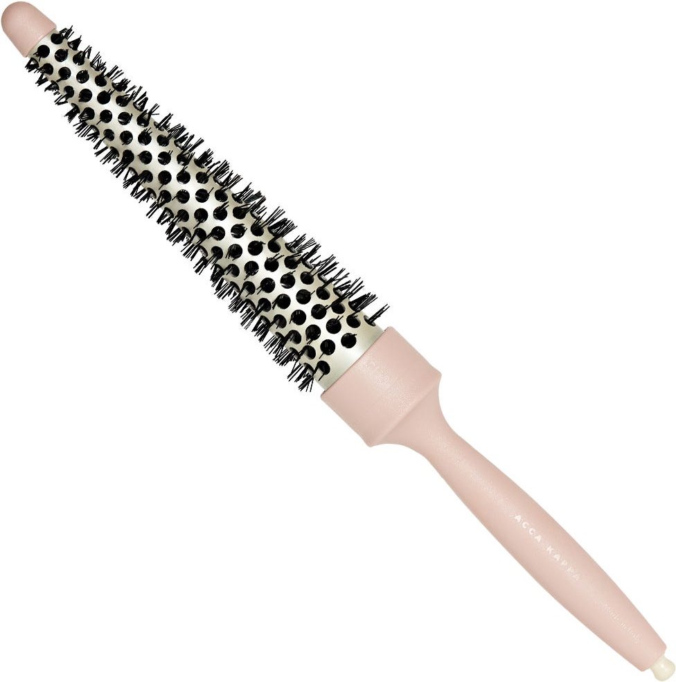 Acca Kappa Wavy Cone Shaped Brush Pink