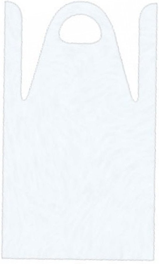 Comair Einmal-Umhang 100 Stück glatt 19x100x138 mm