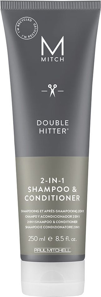 Paul Mitchell Mitch Double Hitter Shampoo & Conditioner 250 ml