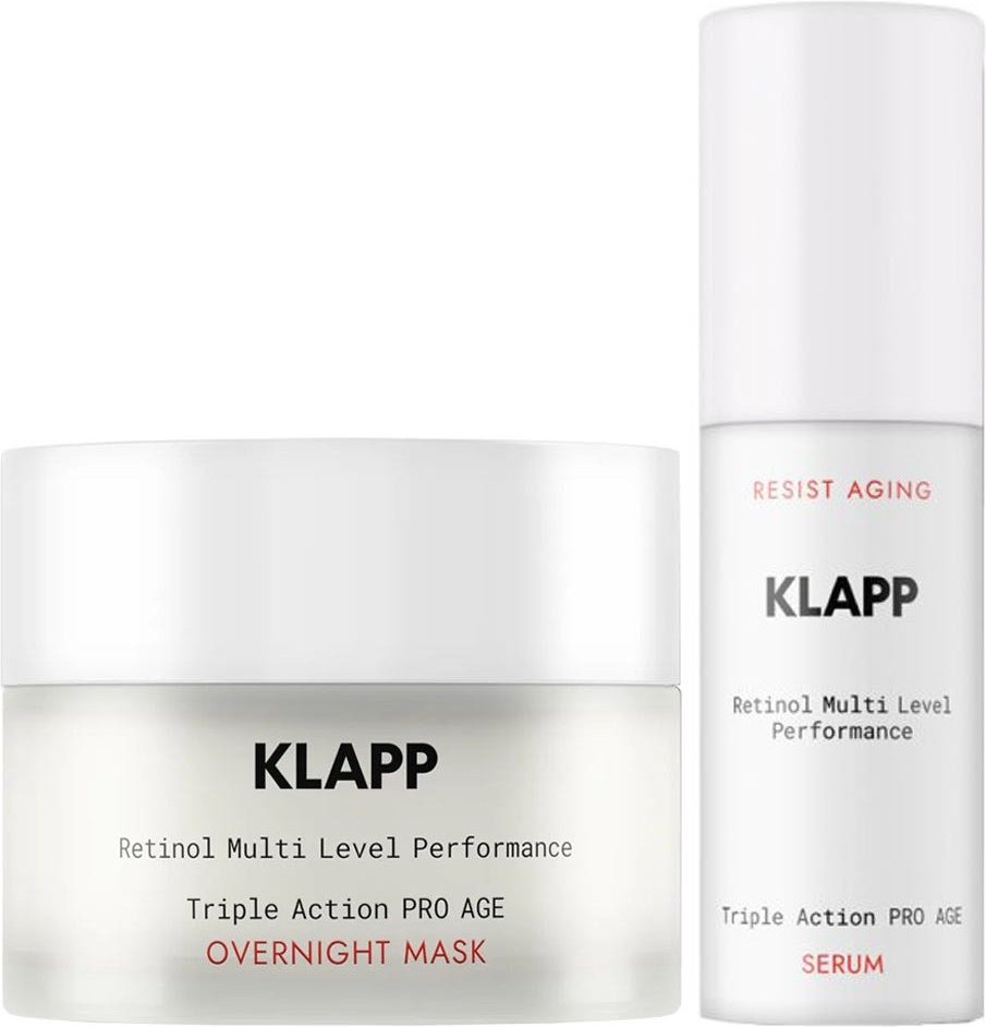 Klapp Cosmetics Resist Aging Skin Care Set