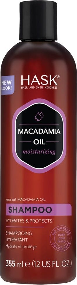 Hask Macadamia Oil Moisturizing Shampoo 355 ml