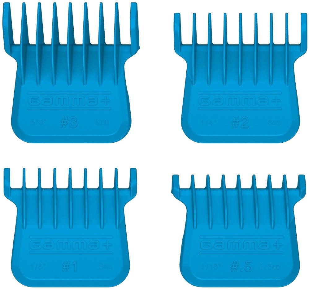 Gamma+ Magnetisches Aufsteckkammset Blau