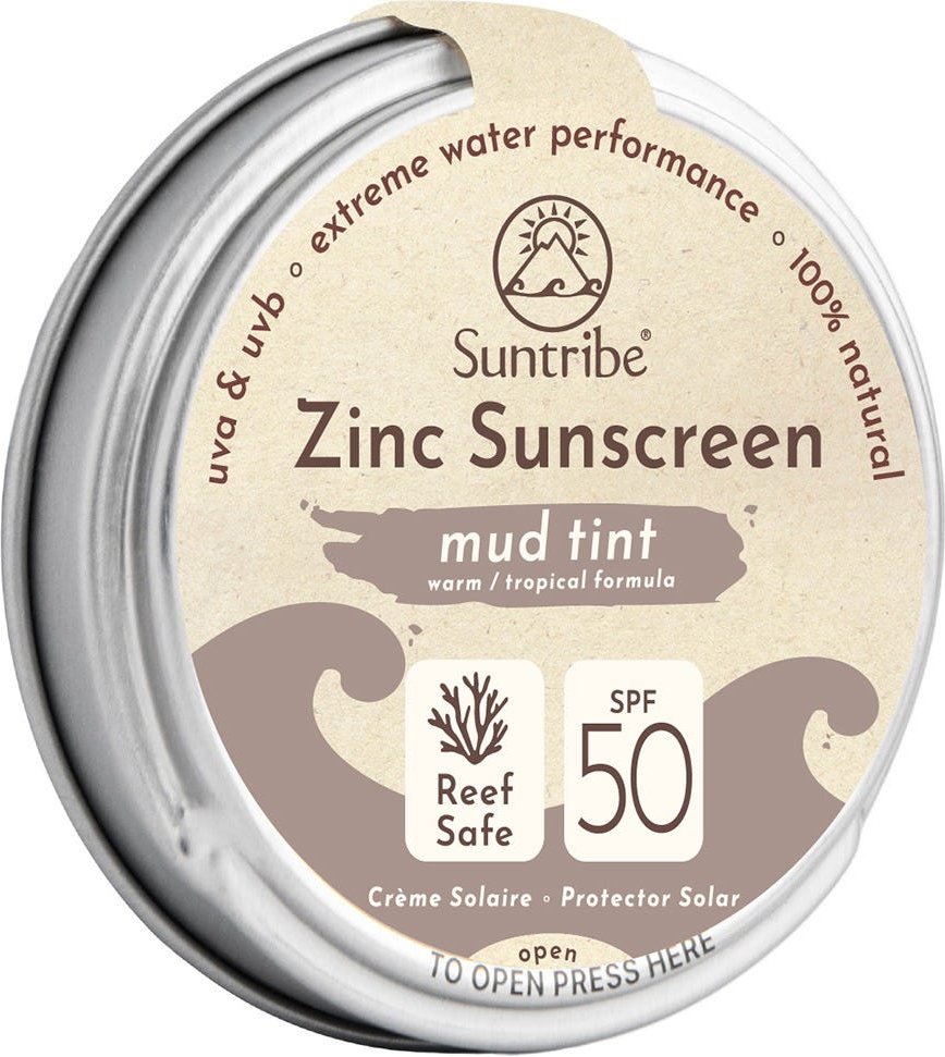 Suntribe Zink Sucscreen Sonnencreme LSF 50 Sport beige 45 g