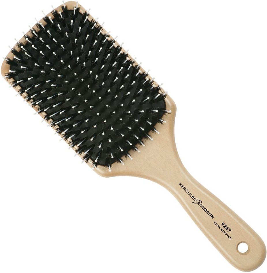 Hercules Sägemann Paddlebrush groß 9247 helles Holz