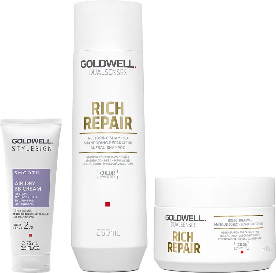Goldwell Dualsenses & Stylesign Rich Repair Bundle