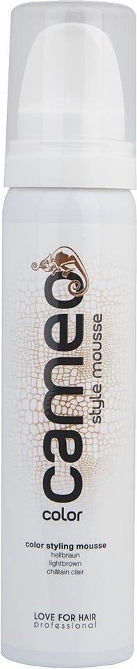 Thumbnail - LOVE FOR HAIR Professional cameo color style mousse hellbraun 75 ml