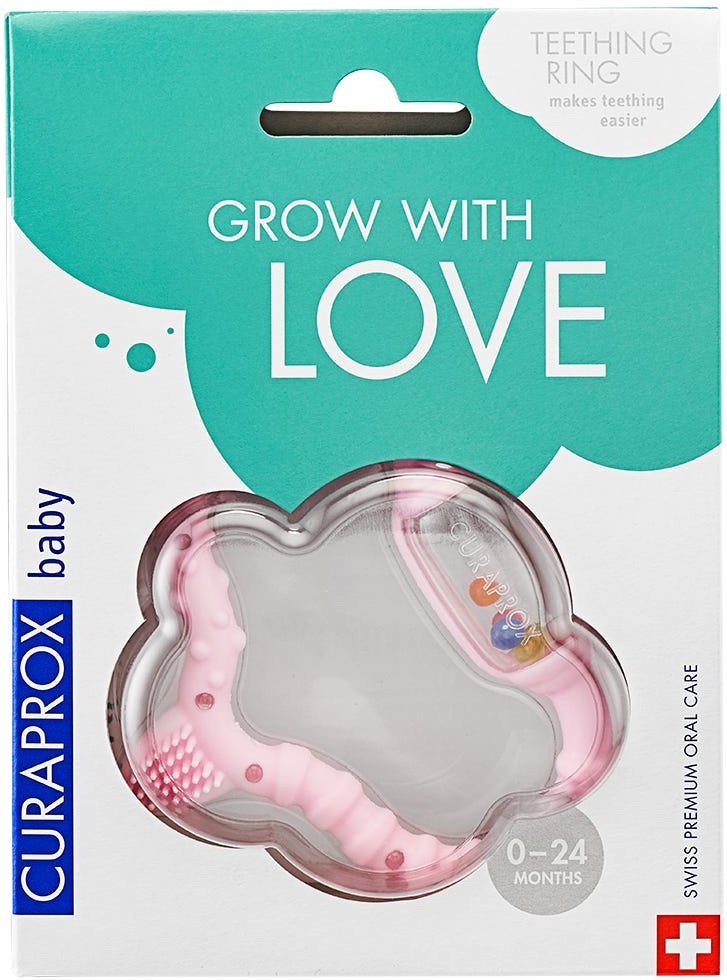CURAPROX Baby-Beißring Rosa
