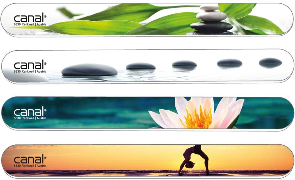 Canal Sandblattfeile (50% recyceltes Plastik) 18 cm