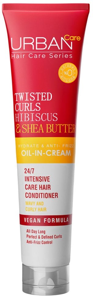 URBAN Care Twisted Curls Hibiscus & Shea Butter Oil in Cream 175 ml