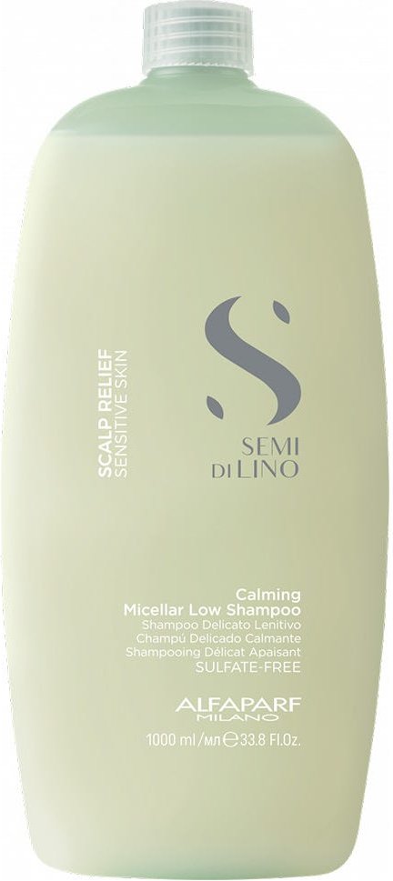 Thumbnail - ALFAPARF MILANO Semi di Lino Scalp Relief Calming Micellar Low Shampoo 1000 ml